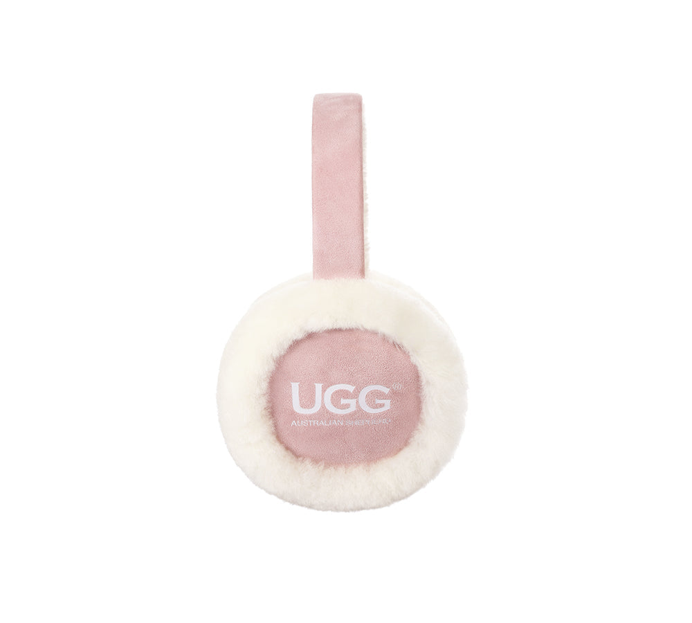UGG AUSTRALIAN SHEPHERD® Kids Wool Ugg Earmuff - Eramuff - Pink - One Size - Uggoutlet