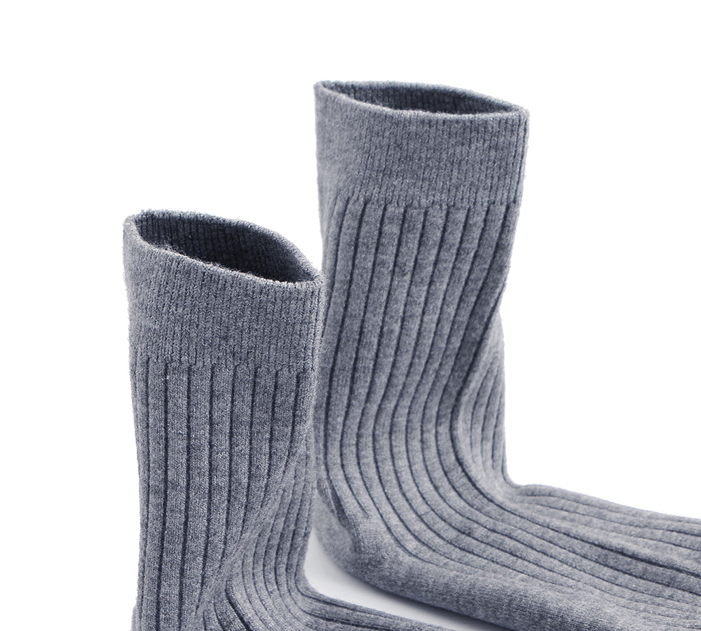 Accessories - Men Wool Blend Socks 4 Pairs