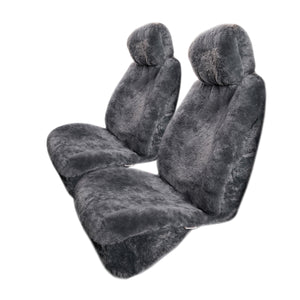 TARRAMARRA® Sheepskin Car Seat Cover Set - Accessories - Charcoal - One size - Uggoutlet