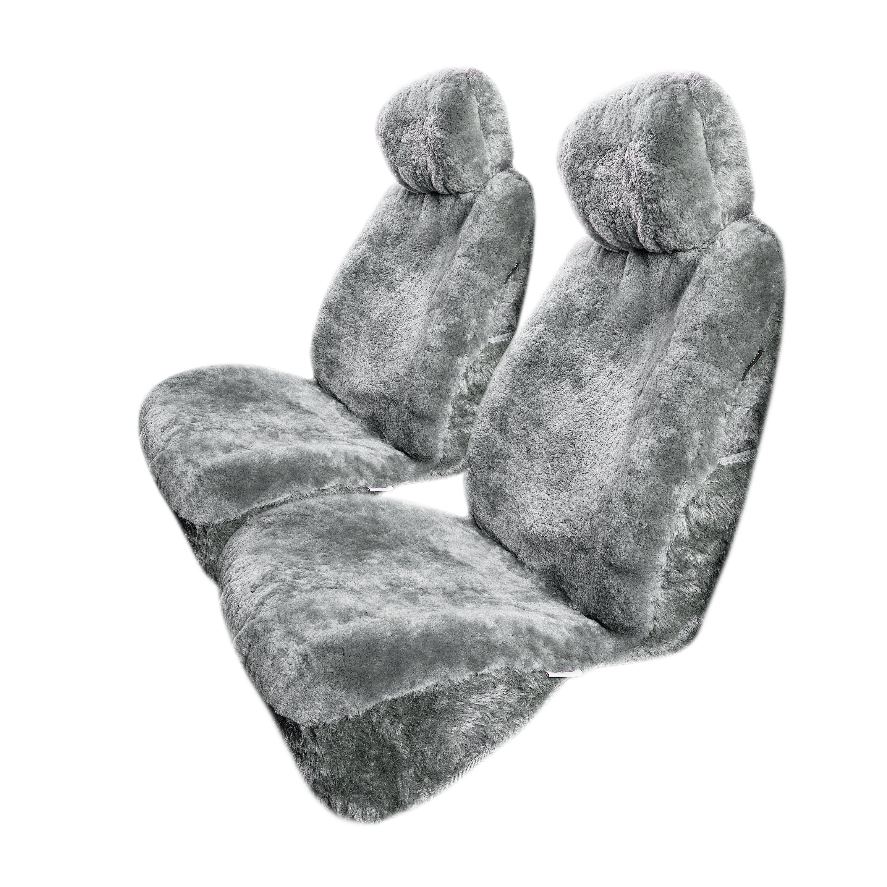 TARRAMARRA® Sheepskin Car Seat Cover Set - Accessories - Grey - One Size - Uggoutlet
