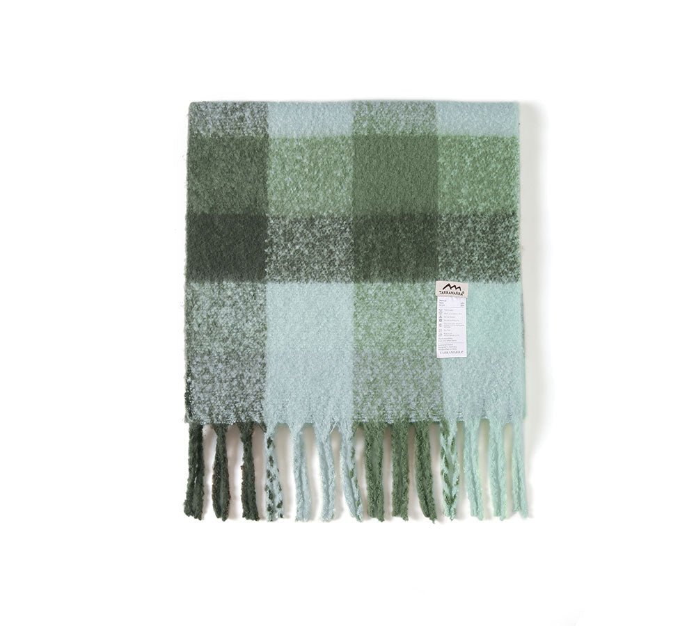 Accessories - Soft Checked Plaid Shawls