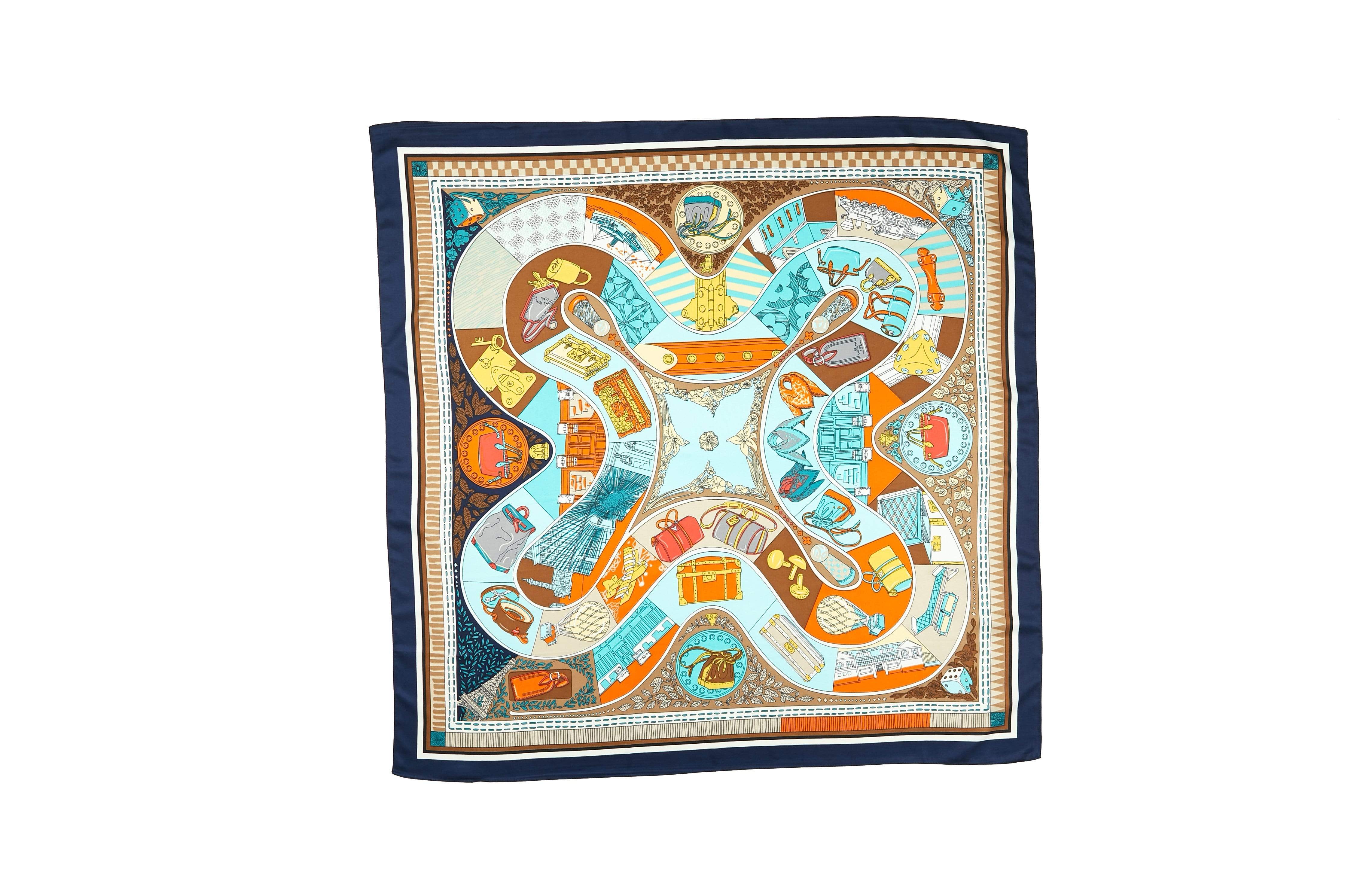 Accessories - Square Silk Scarves