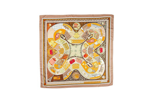 Accessories - Square Silk Scarves