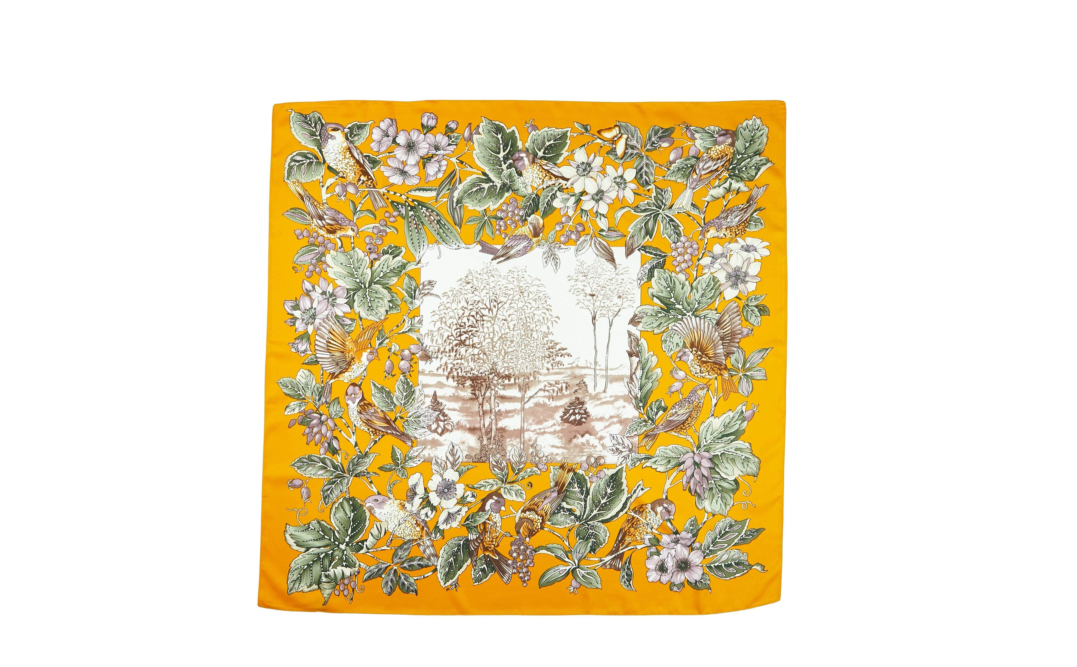 Accessories - Square Silk Scarves