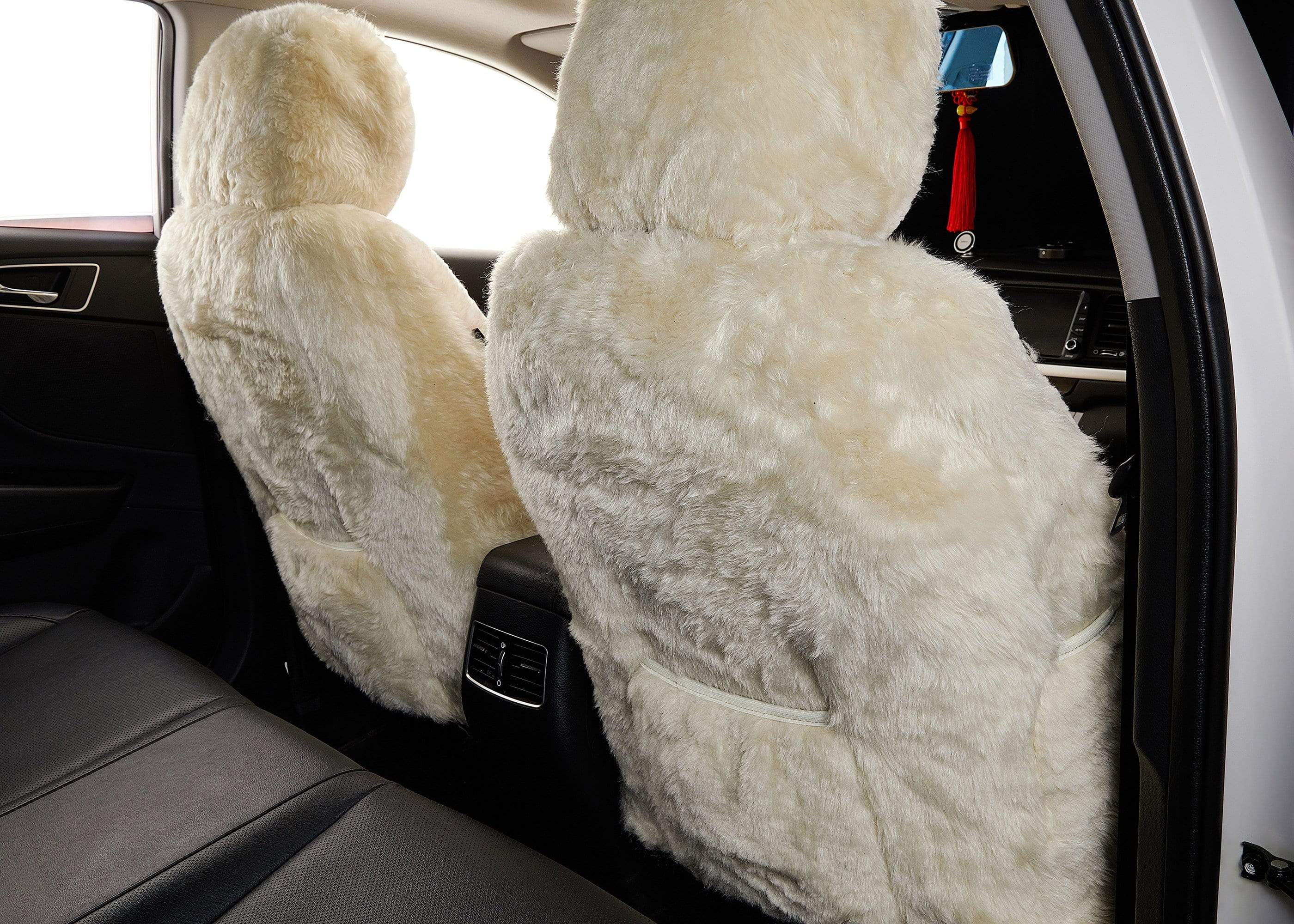 TARRAMARRA® Sheepskin Car Seat Cover Set - Accessories - Ivory - One size - Uggoutlet