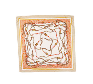 Accessories - TARRAMARRA® Printed Square Rayon Silk Scarf Multiple Patterns And Colours