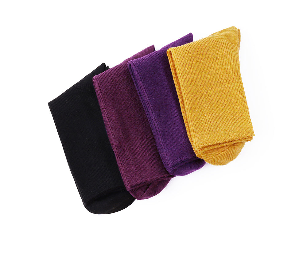 Accessories - Women Wool Blend Socks 4 Pairs