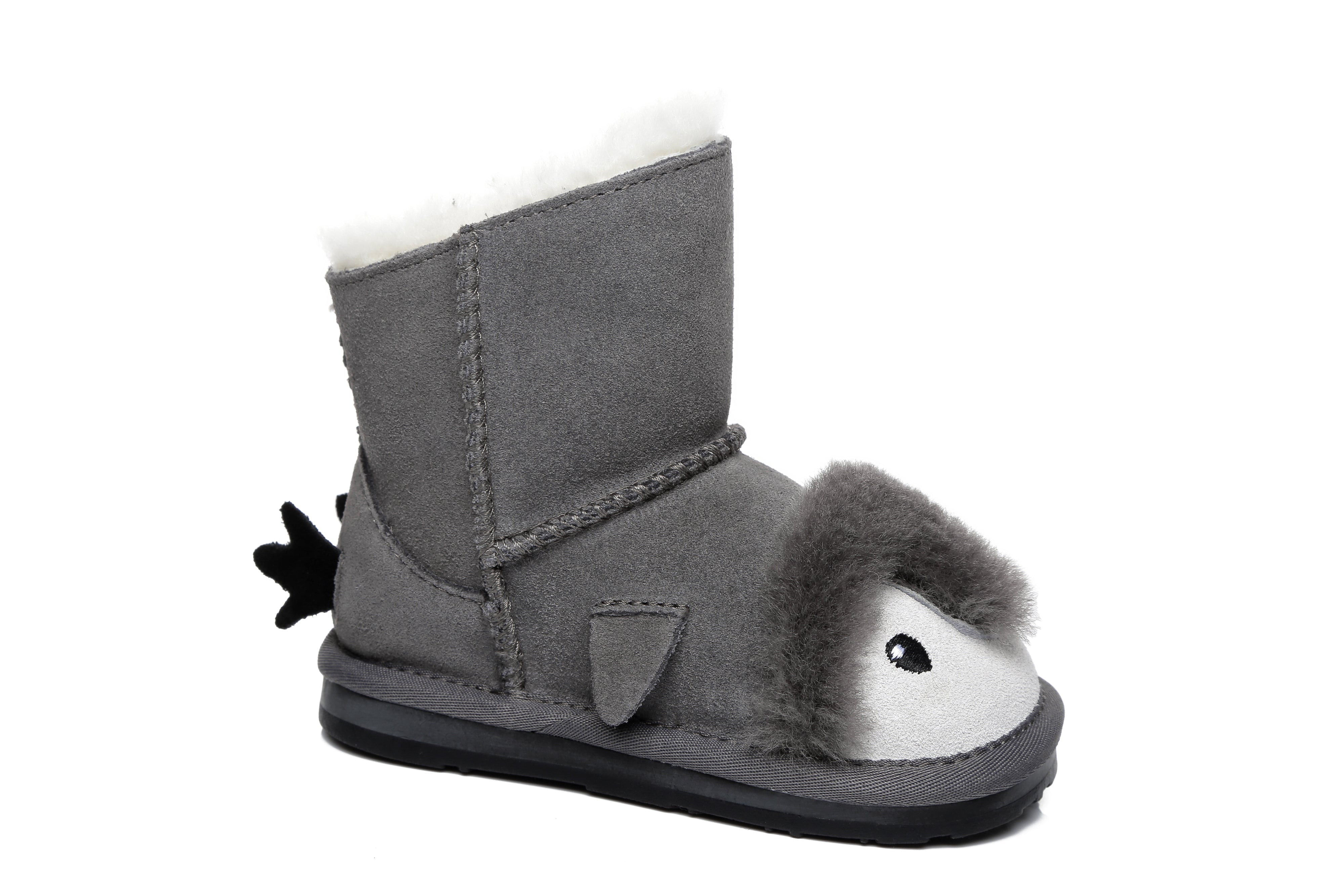 Hook And Loop Penguin Ugg Boots Toddler Uggoutlet