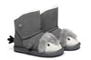 EVERAU® Hook And Loop Penguin Ugg Boots Toddler - UGG Boots - Grey - S - Uggoutlet