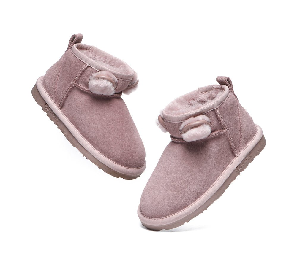 EVERAU® Kids Ugg Boots Kitty - UGG Boots - Dawn Pink - AU Kids 25 / EU 25 - Uggoutlet