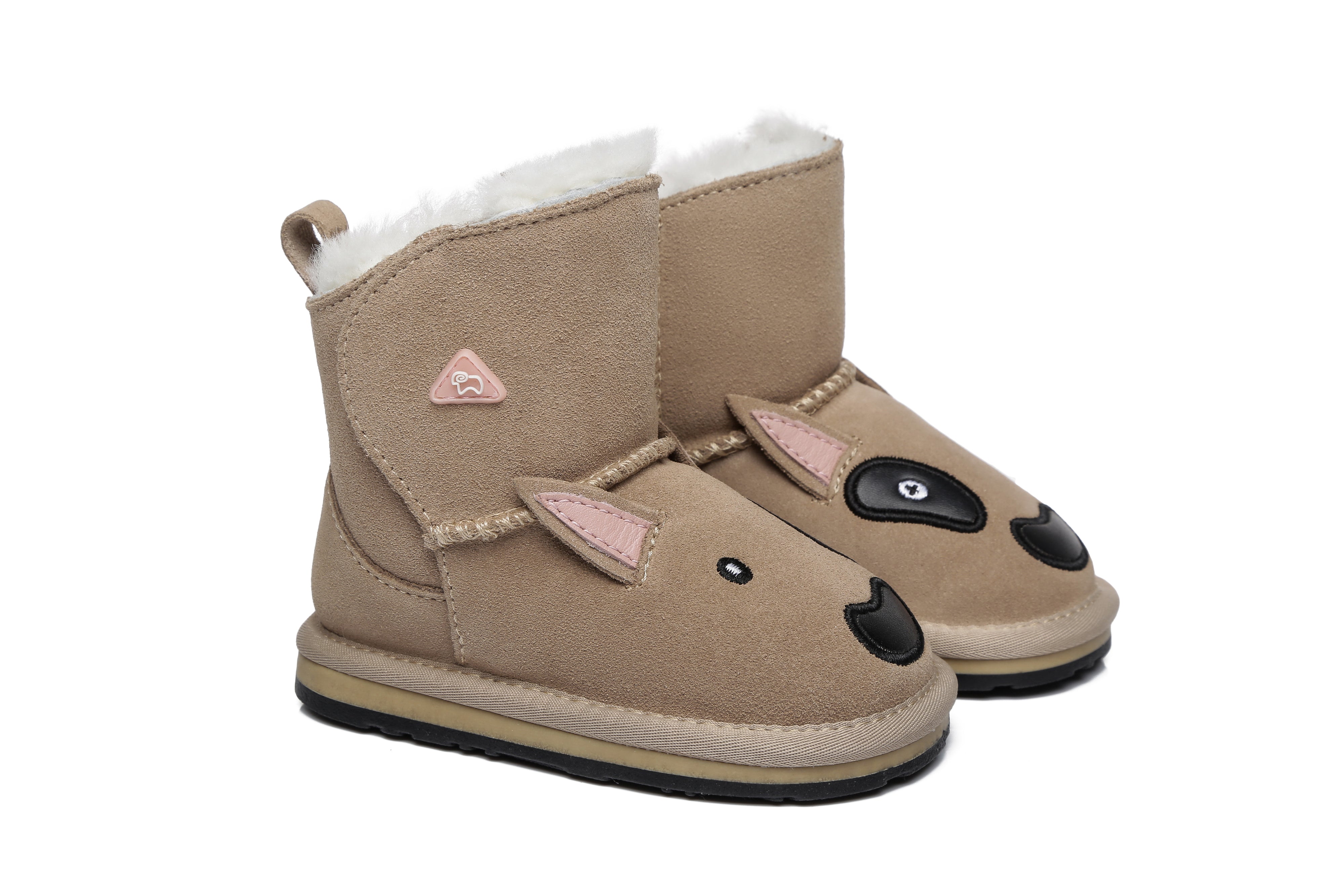 EVERAU® Ugg Boots Bull Terrier Toddler - UGG Boots - Sand - S - Uggoutlet