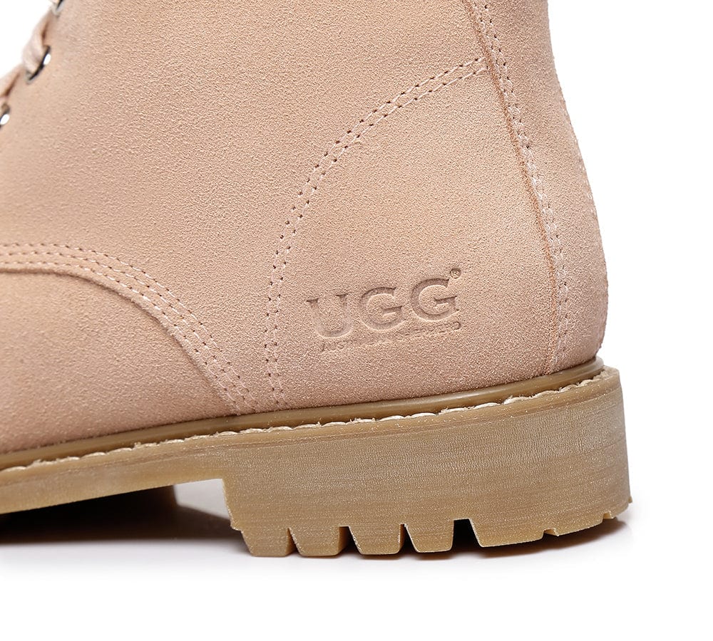 Fashion Boots - AS UGG Women Fashion Chunky Boots Mina