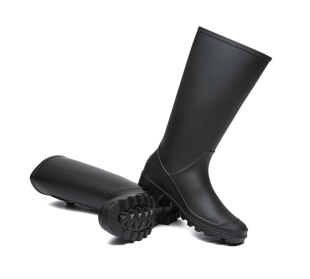 Fashion Boots - Rainboots ,Tall Gumboots Women Veronica With Wool Insoles