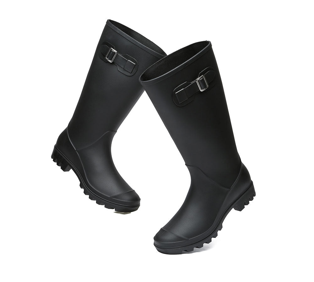 Fashion Boots - Rainboots ,Tall Gumboots Women Veronica With Wool Insoles