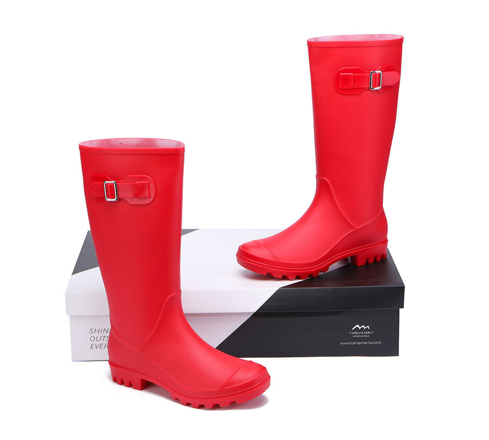 Fashion Boots - Rainboots ,Tall Gumboots Women Veronica With Wool Insoles