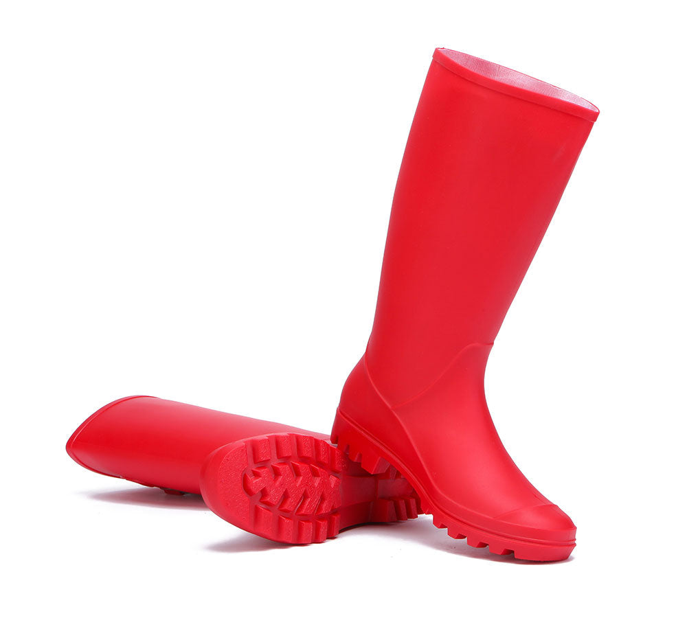 Fashion Boots - Rainboots ,Tall Gumboots Women Veronica With Wool Insoles