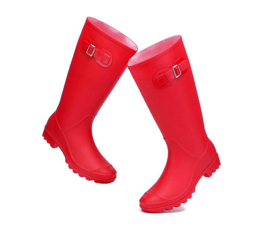 Fashion Boots - Rainboots ,Tall Gumboots Women Veronica With Wool Insoles