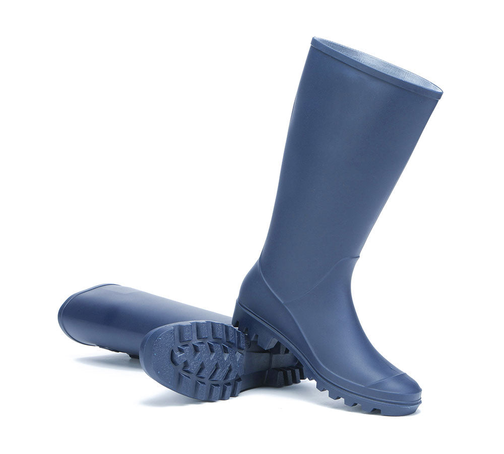 Fashion Boots - Rainboots ,Tall Gumboots Women Veronica With Wool Insoles