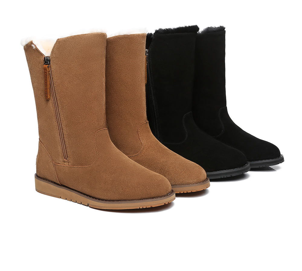 Fashion Boots - TA Colleen Women's Fashion Ugg Boots Mid Calf