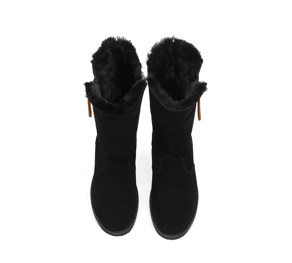 Fashion Boots - TA Colleen Women's Fashion Ugg Boots Mid Calf