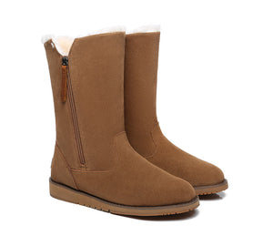 Fashion Boots - TA Colleen Women's Fashion Ugg Boots Mid Calf