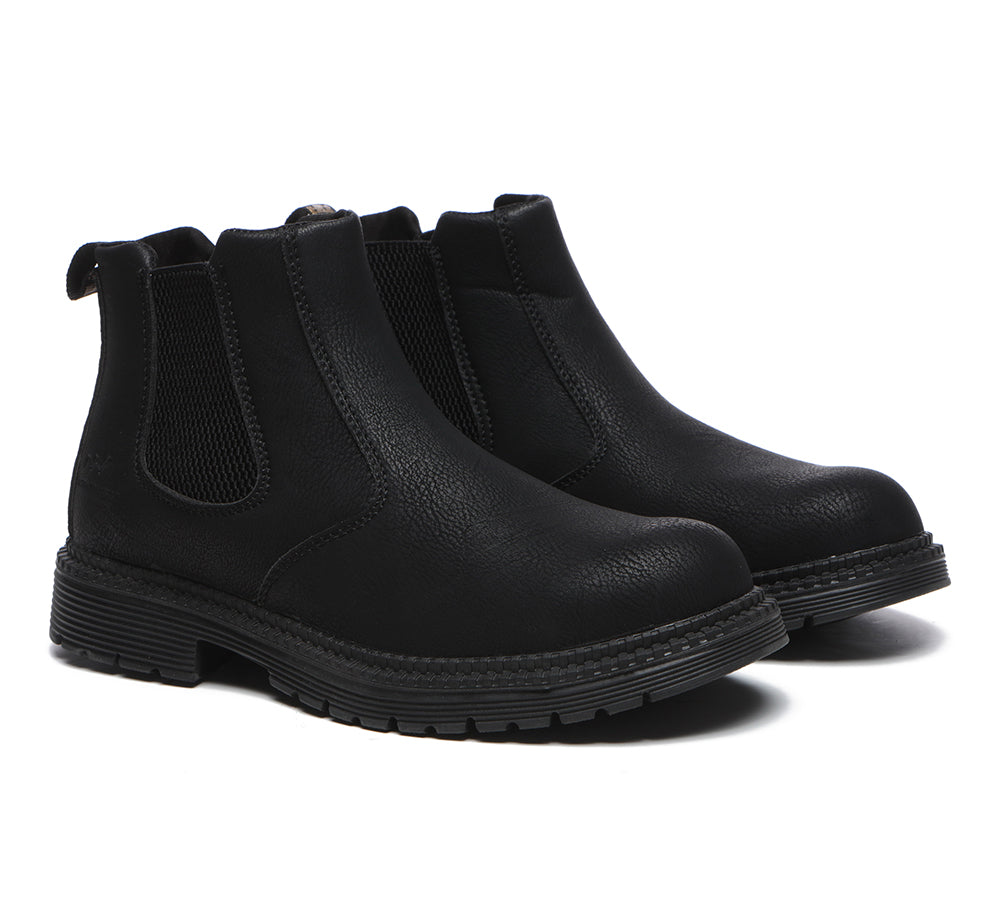 Fashion Boots - Work Safety Ankle Boots Men Jeffrey