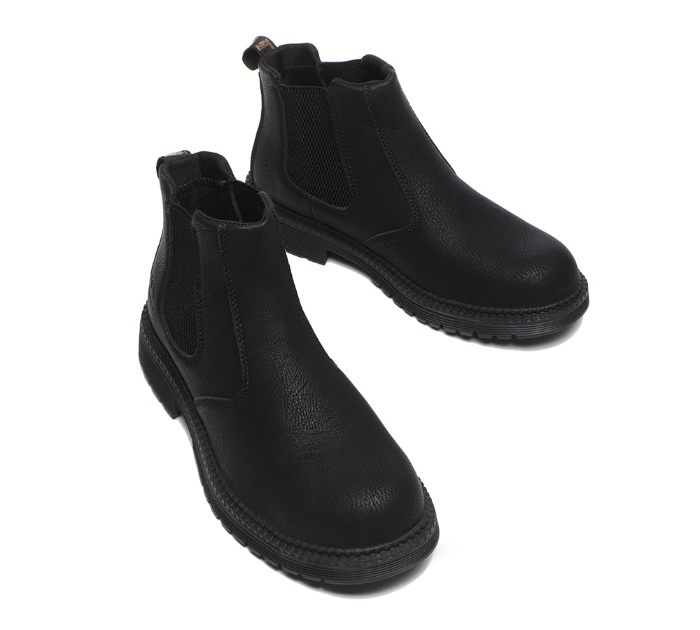 Fashion Boots - Work Safety Ankle Boots Men Jeffrey