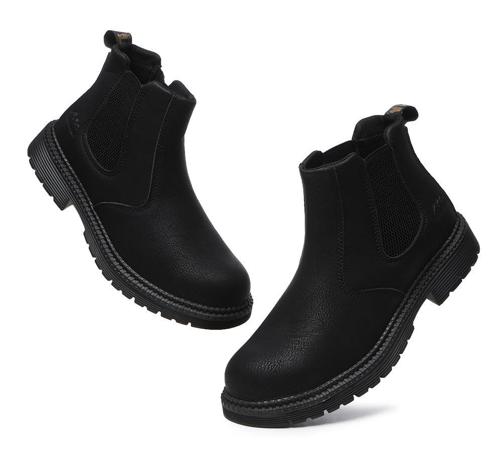 Fashion Boots - Work Safety Ankle Boots Men Jeffrey