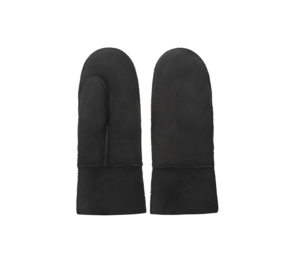 Gloves - AUSTRALIAN SHEPHERD® Fluffy Sheepskin Wool Men Mittens