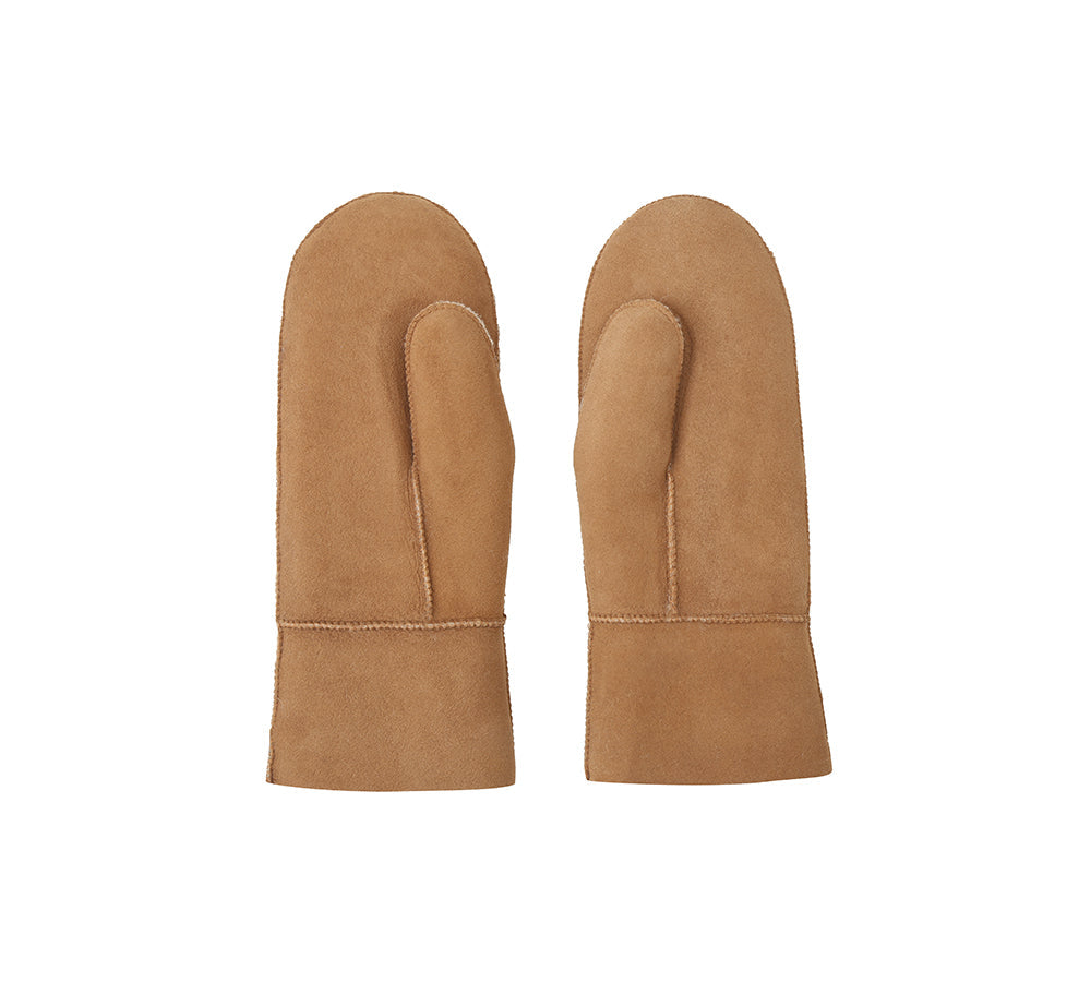 Gloves - AUSTRALIAN SHEPHERD® Fluffy Sheepskin Wool Men Mittens