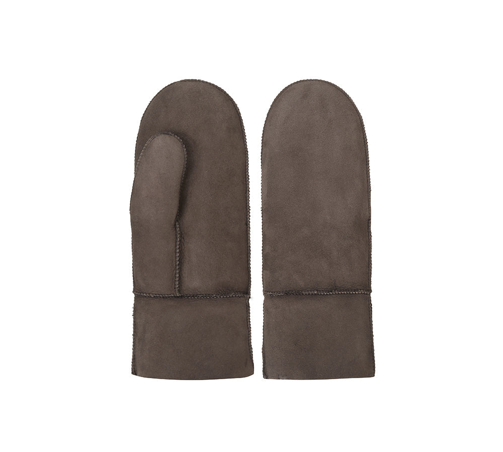 Gloves - Fluffy Sheepskin Wool Mittens