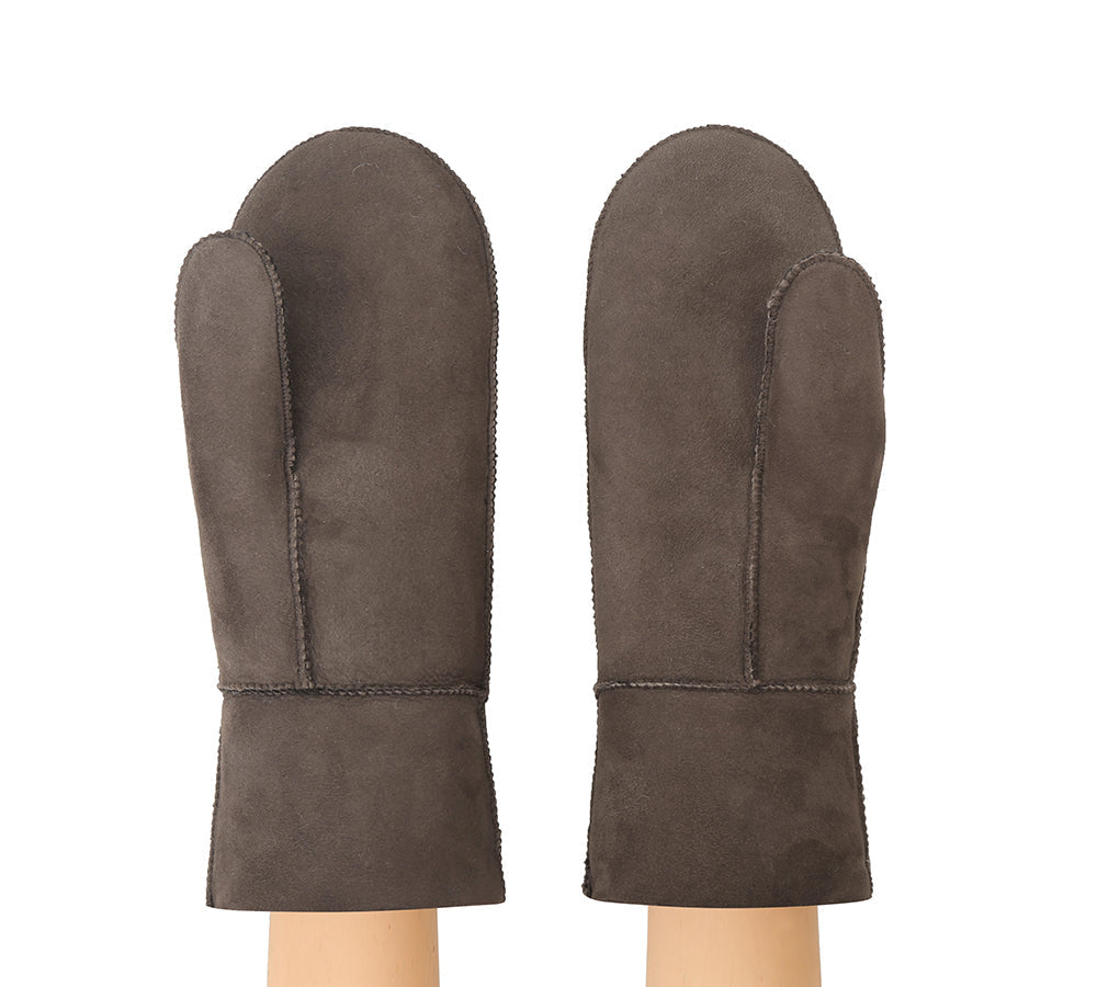 Gloves - Fluffy Sheepskin Wool Mittens