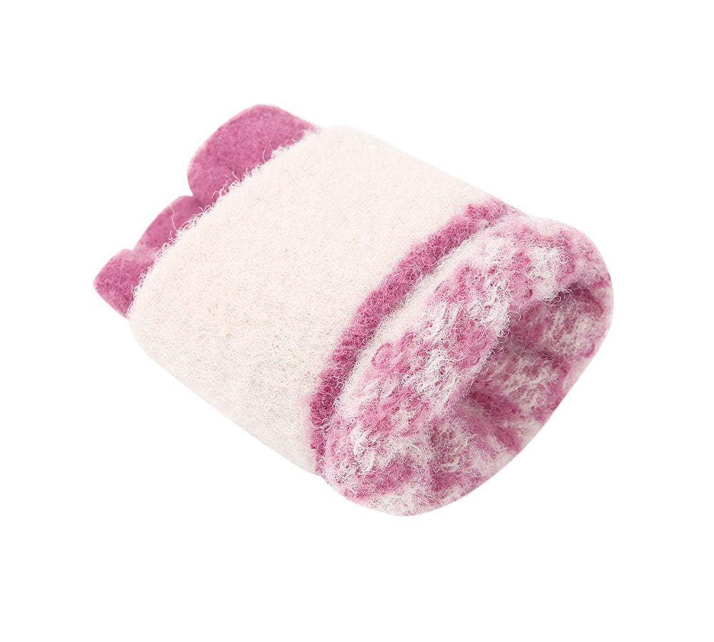 Gloves - Kids Knit Fingerless Ultra Plush Knit Gloves