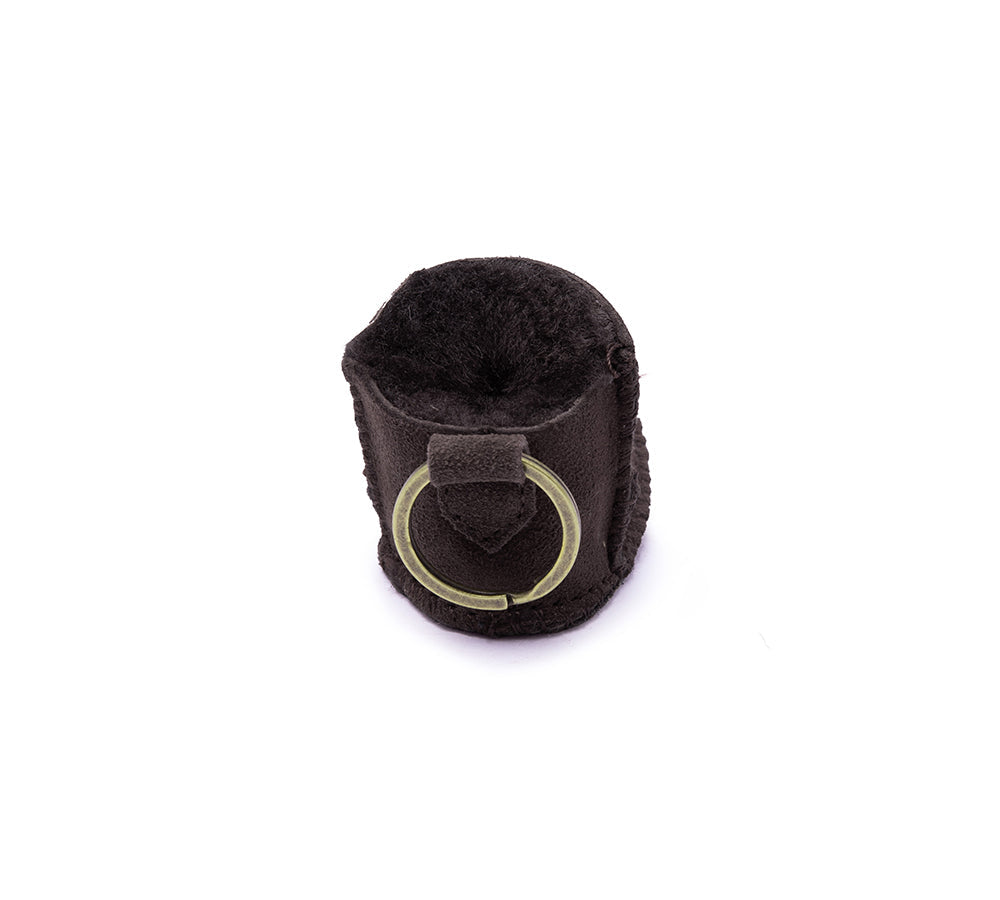 Keyring - EVERAU® UGG Boot Sheepskin Wool Bootie Keyring