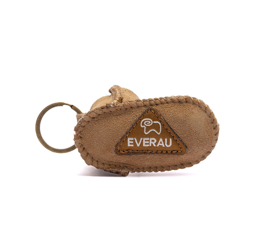 Keyring - UGG Boot Sheepskin Wool Bootie Keyring