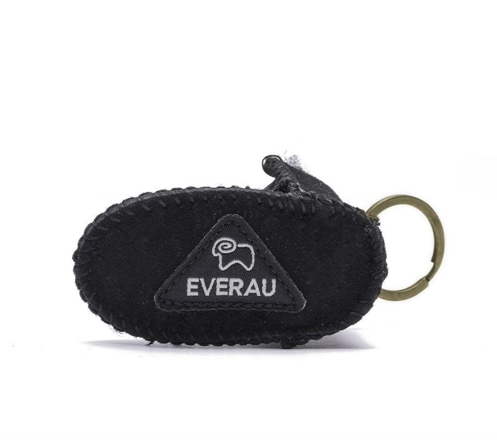 Keyring - UGG Boot Sheepskin Wool Bootie Keyring