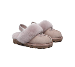 Kids Shoes - AS Kids Slingback UGG Slipper Kids Waffle Plus