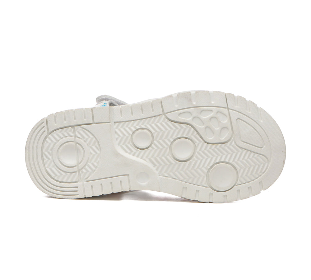 Kids Shoes - Kids Hoop And Loop Roma Candy Girls Sandals