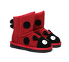 Everugg® Kids Ladybug Ugg Boots - UGG Boots - Red - AU Kids 1-2 / EU 33 - Uggoutlet