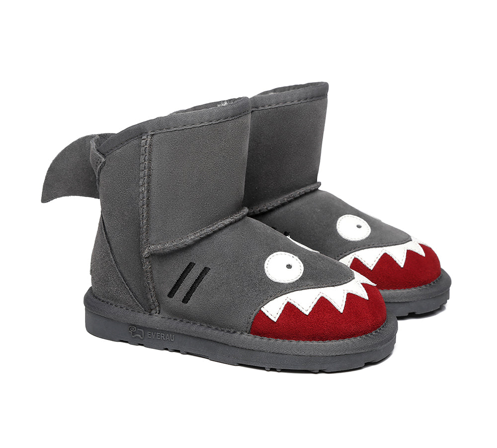 Kids Shoes - Kids Shark Ugg Boots