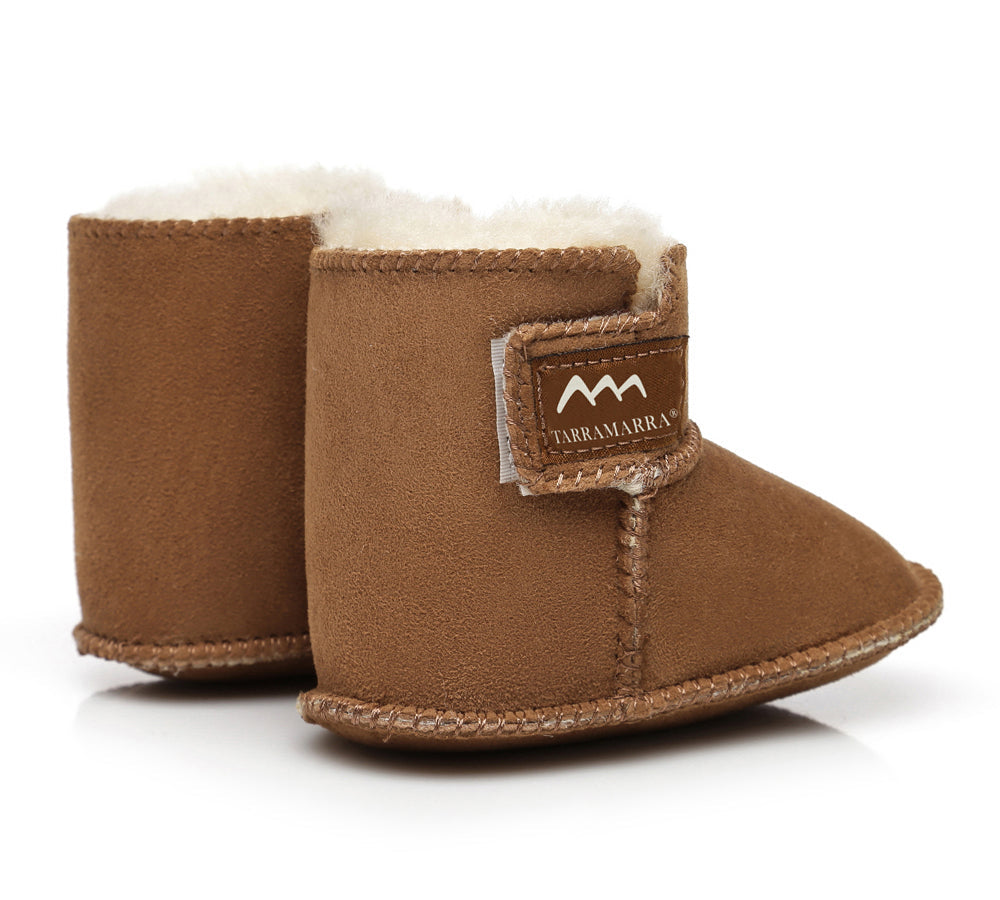 Kids Shoes - Premium Australian Sheepskin Baby Booties