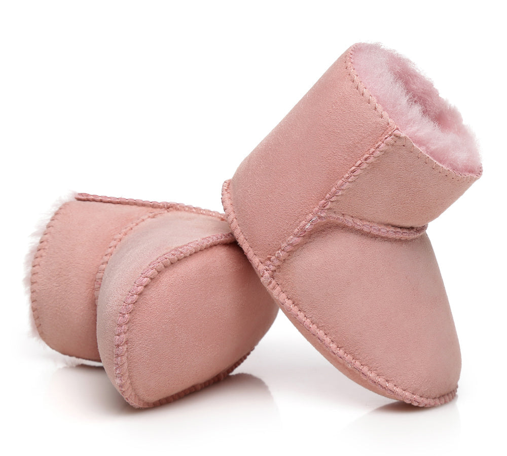 Kids Shoes - Premium Australian Sheepskin Baby Booties