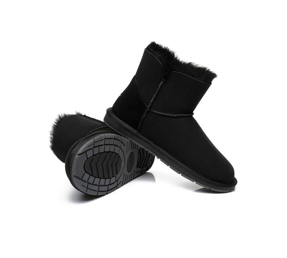 Mini Boots Side Star Button Meteor - UGG Boots - Black - AU Ladies 10 / AU Men 8 / EU 41 - Uggoutlet