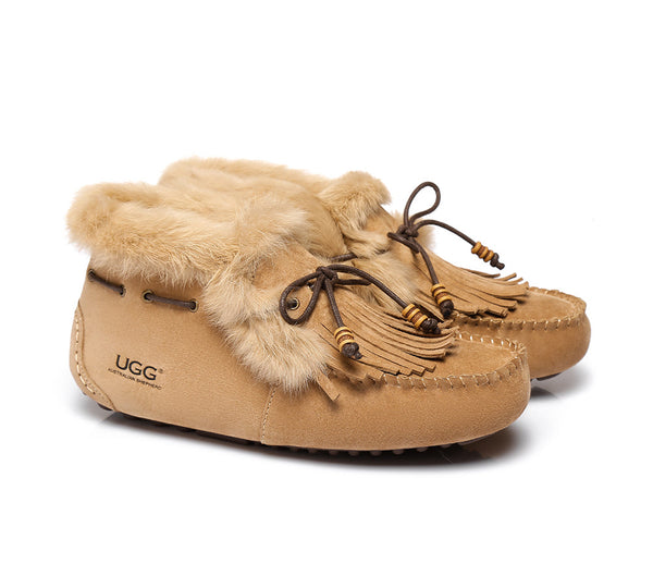 High Top Women Tassel Suna Moccasin Uggoutlet