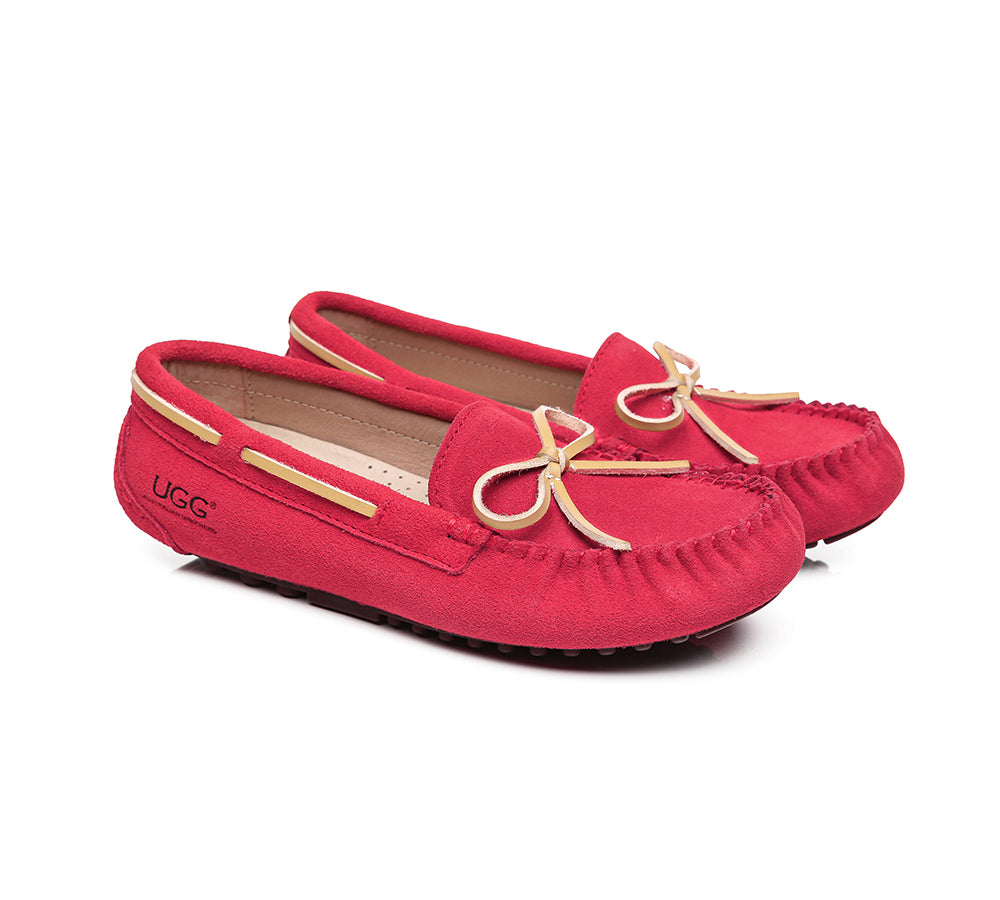 Summer Moccasins Mino - Comfort - Chestnut - AU Ladies 4 / AU Men 2 / EU 35 - Uggoutlet