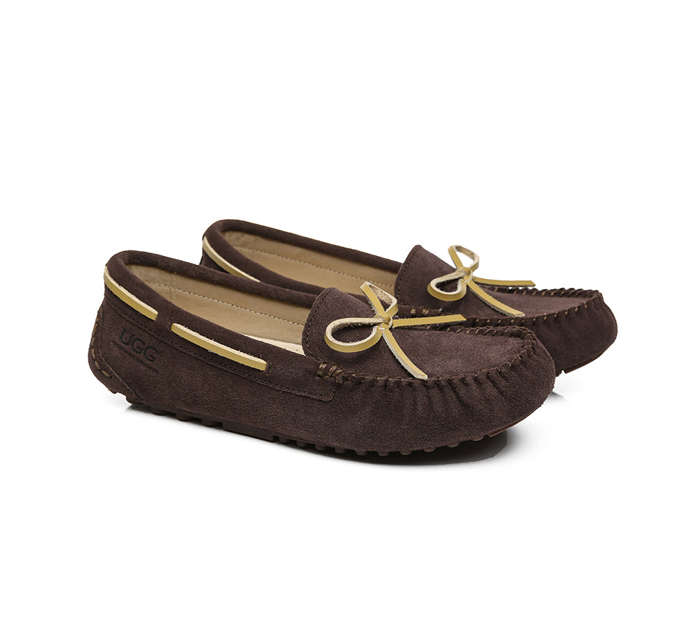 Summer Moccasins Mino - Comfort - Chestnut - AU Ladies 4 / AU Men 2 / EU 35 - Uggoutlet