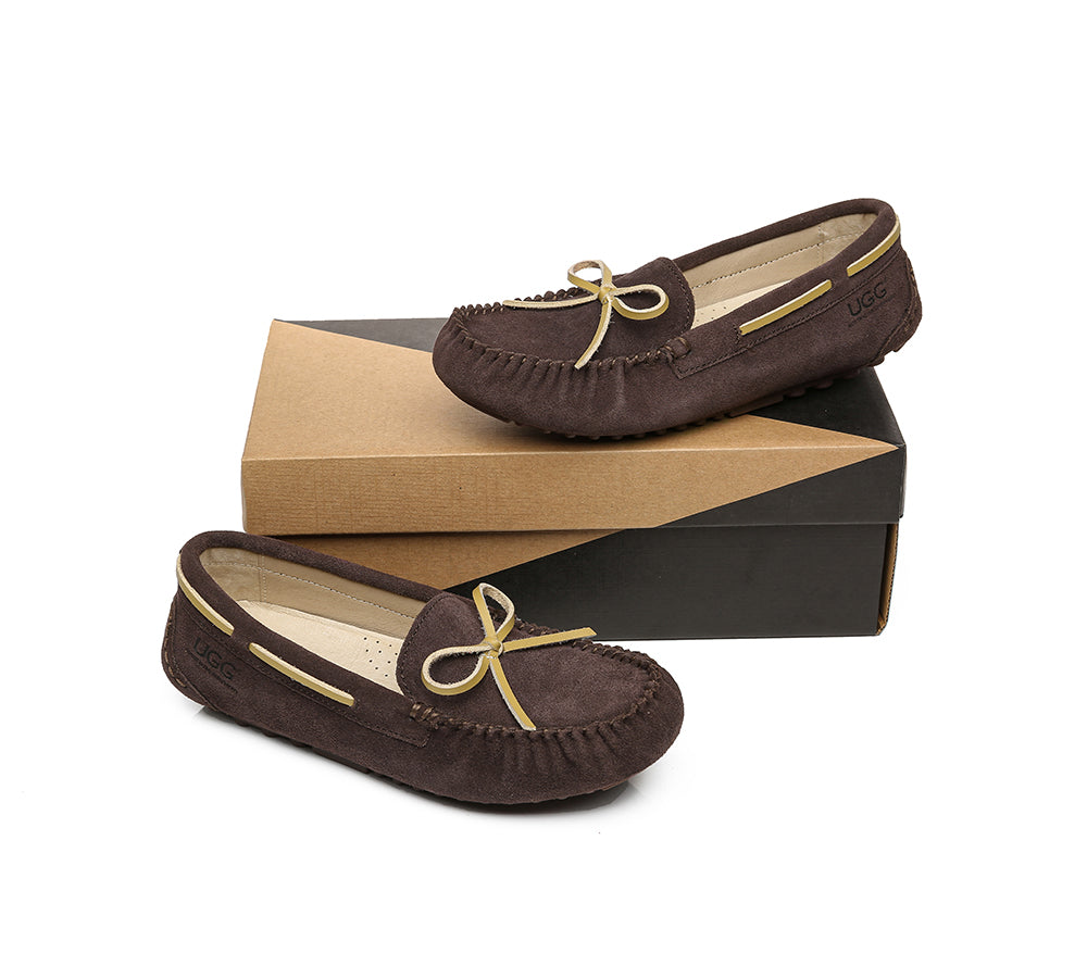 Summer Moccasins Mino - Comfort - Chestnut - AU Ladies 4 / AU Men 2 / EU 35 - Uggoutlet