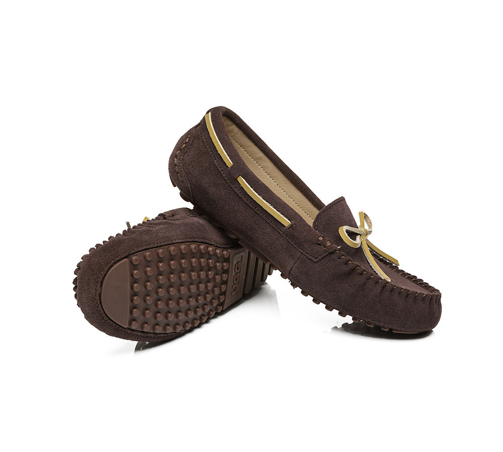 Summer Moccasins Mino - Comfort - Chestnut - AU Ladies 4 / AU Men 2 / EU 35 - Uggoutlet