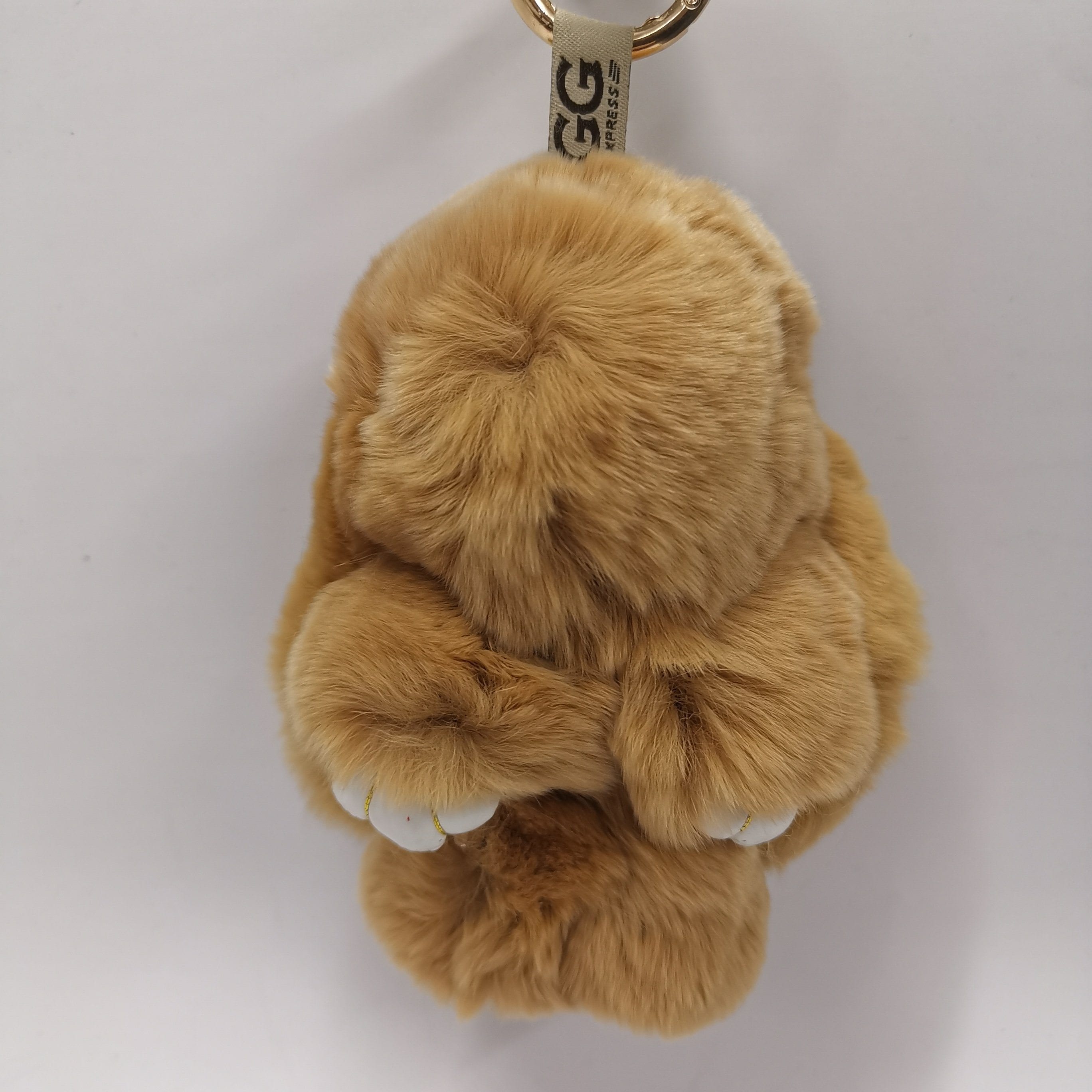 Cute Plush Bunny Keyrings (667612905530)