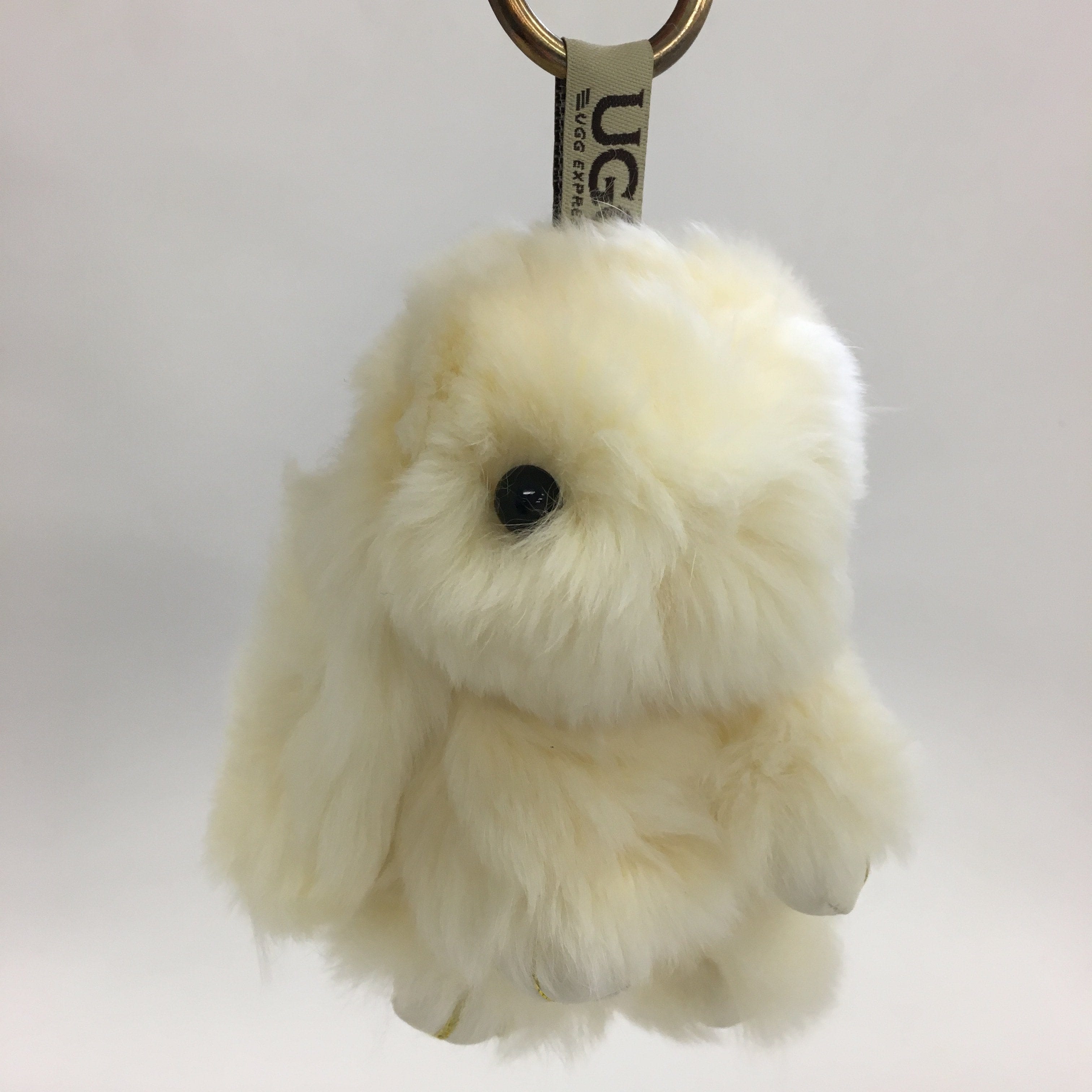 Cute Plush Bunny Keyrings (667612905530)